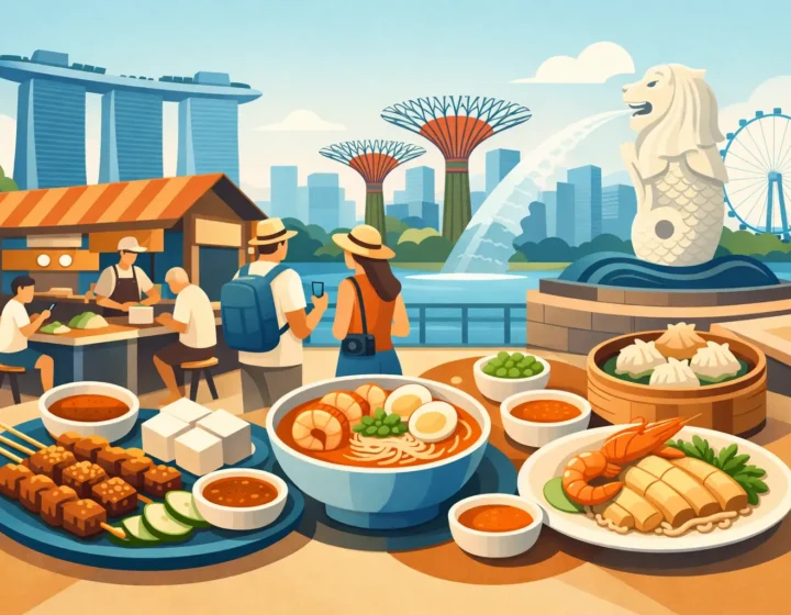 Singapore Hawker Food Recommendations for Tourists