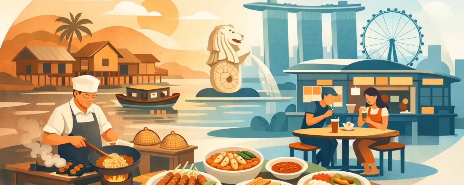 The History of Singapore Hawker Food