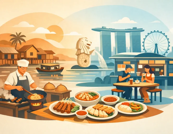 The History of Singapore Hawker Food
