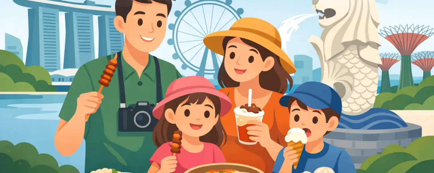 Family Friendly Food Tour Singapore for All Ages