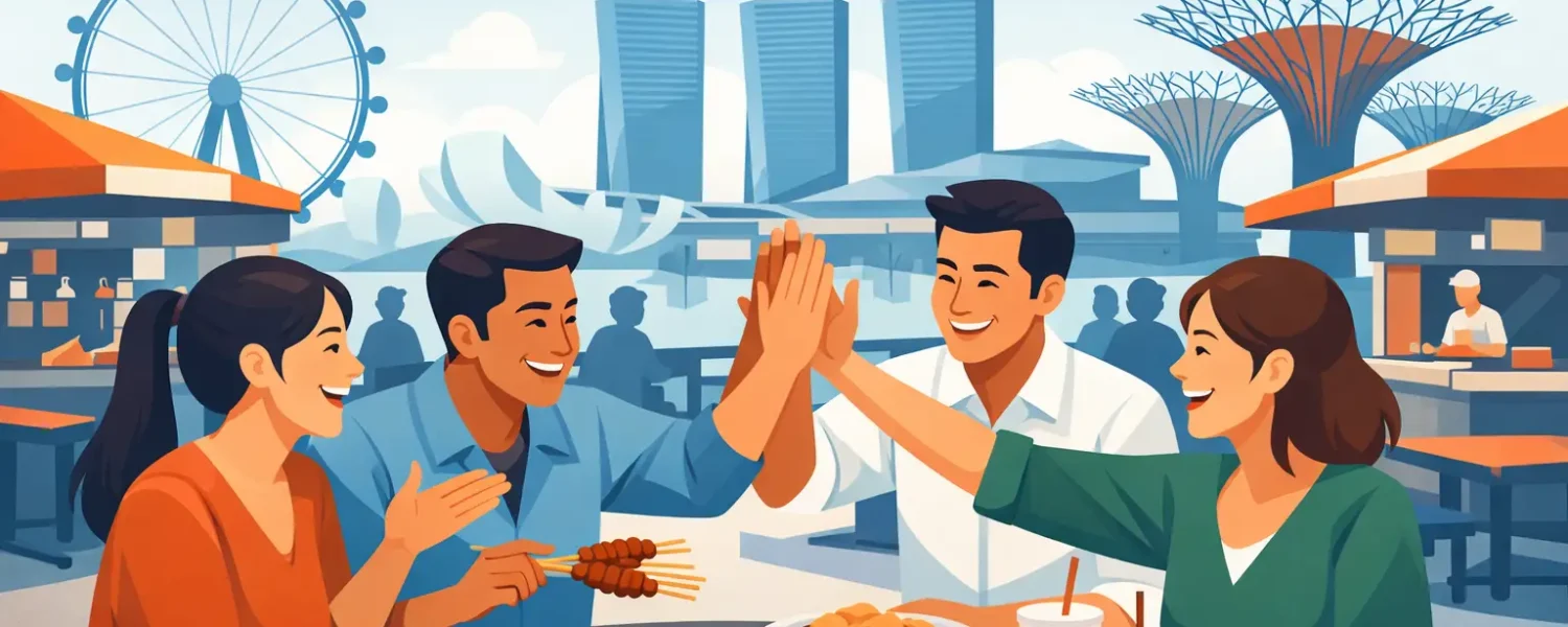 Hawker Team Building Singapore Done Right
